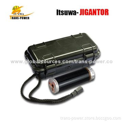 Itsuwa Jigantor 4,000mAh magnetic bottom button carbon fiber mechanical vapor mod